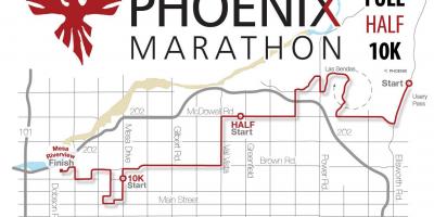 Ramani ya Phoenix maraton